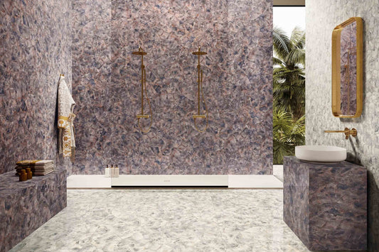 Versace GemStones Ametista Stone Look Porcelain Tile