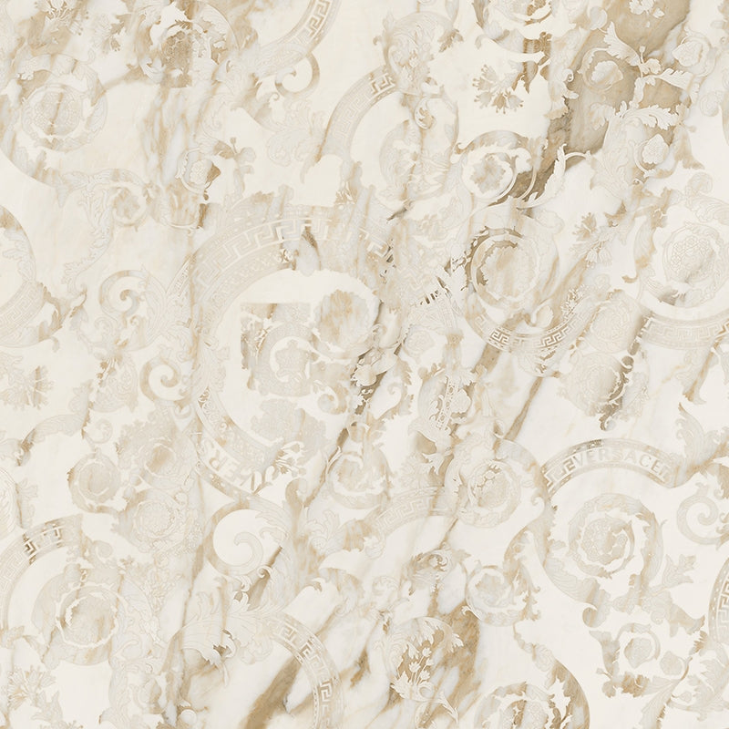 Versace Maximvs Calacatta Bright/Megabarocco Marble Look Porcelain Tile