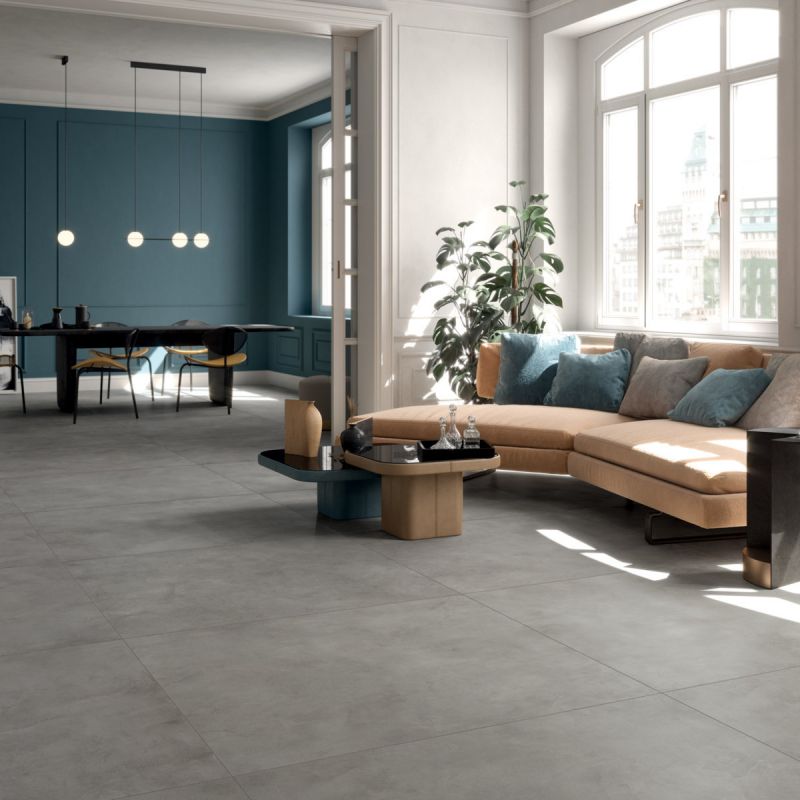 Luce Peltro Concrete Look Porcelain Tile