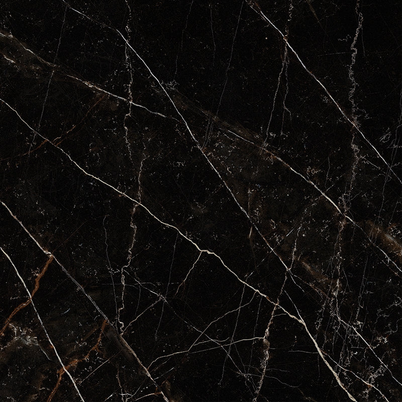 Versace Emote Nero Amasanta/Intarsio Stone Look Porcelain Tile