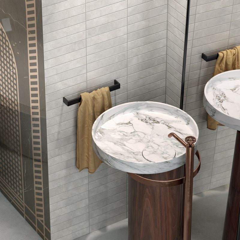 Luce Perla Concrete Look Porcelain Tile