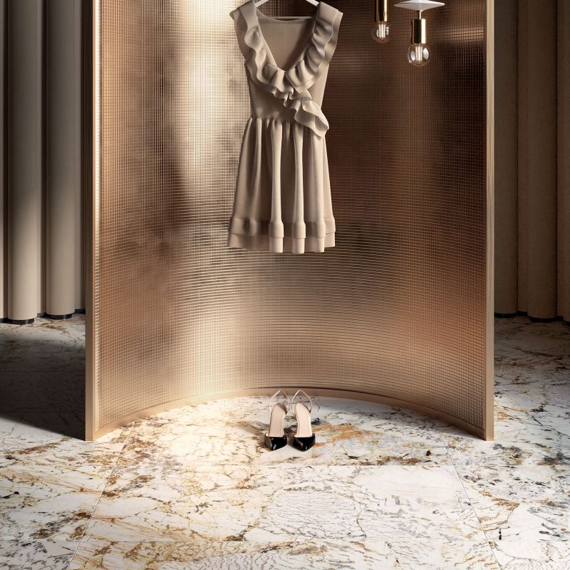 Nobile Blanc Du Blanc Marble Look Porcelain Tile