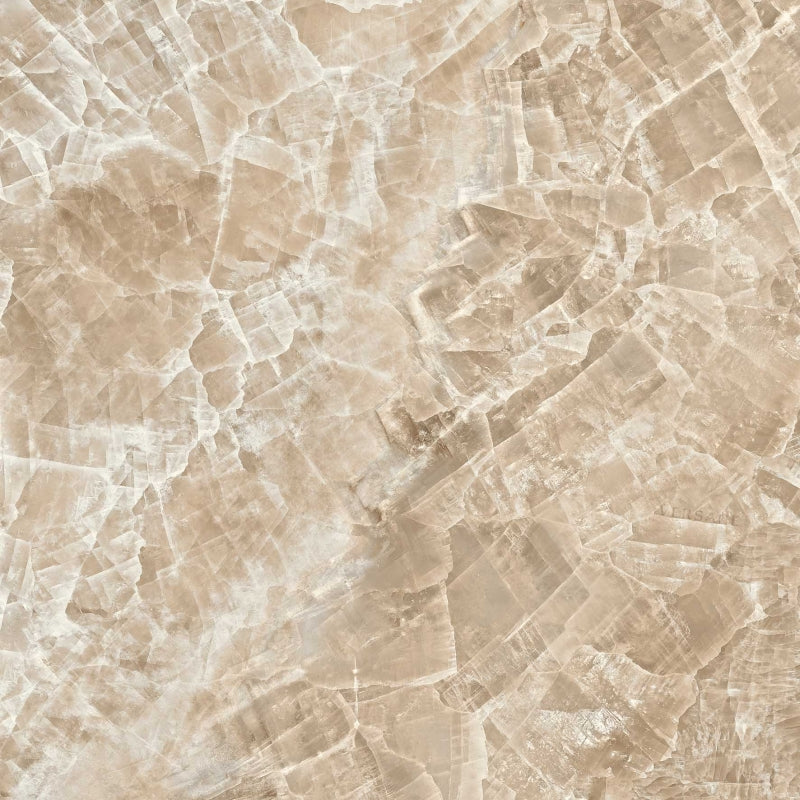 Versace Gemstones Cristallo Miele/megabarocco/foulard Stone Look Porcelain Tile