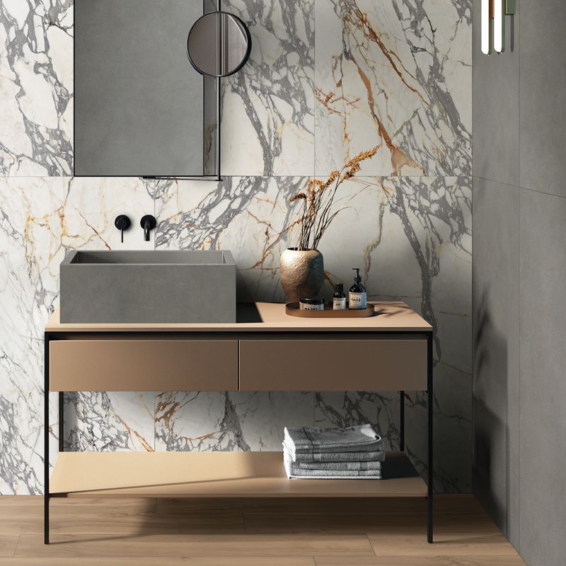 Epoque 21 Arabescato Marble Look Porcelain Tile