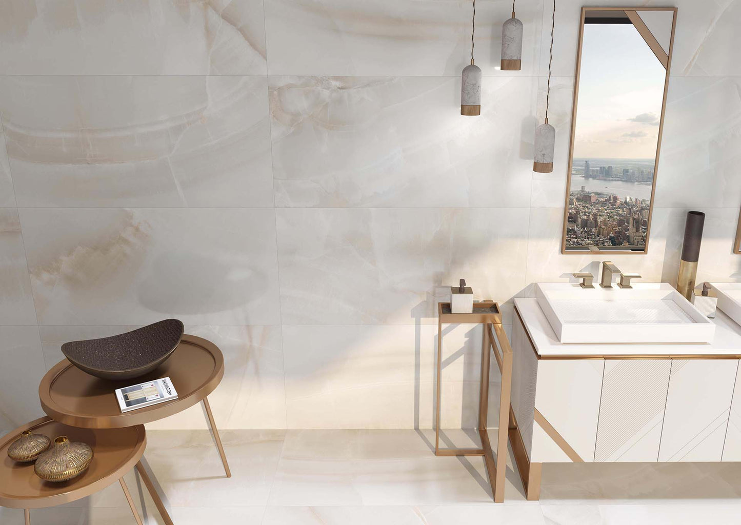 Varese Onice Marble Look Porcelain Tile