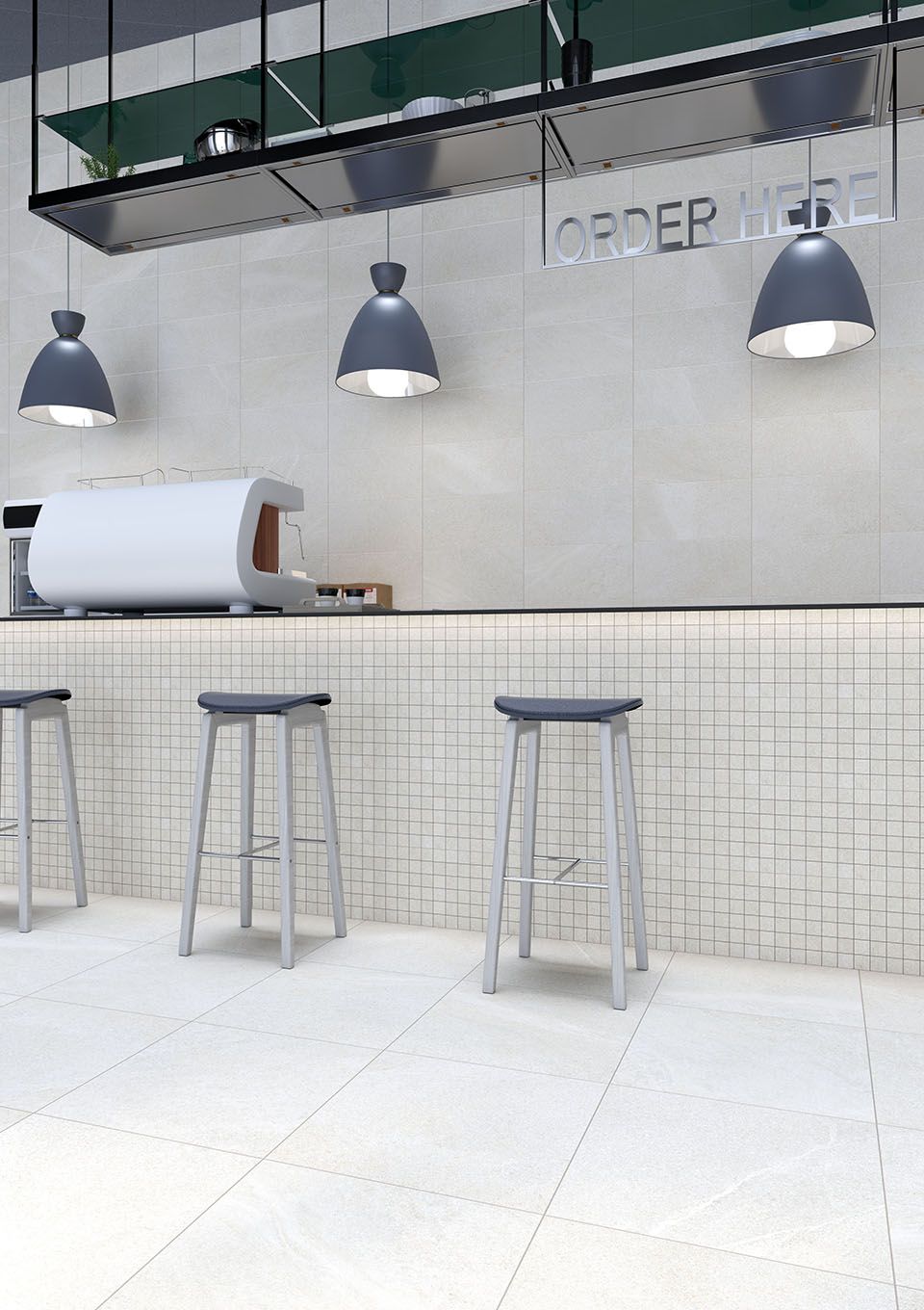 Fidenza Pearl Stone Look Porcelain Tile