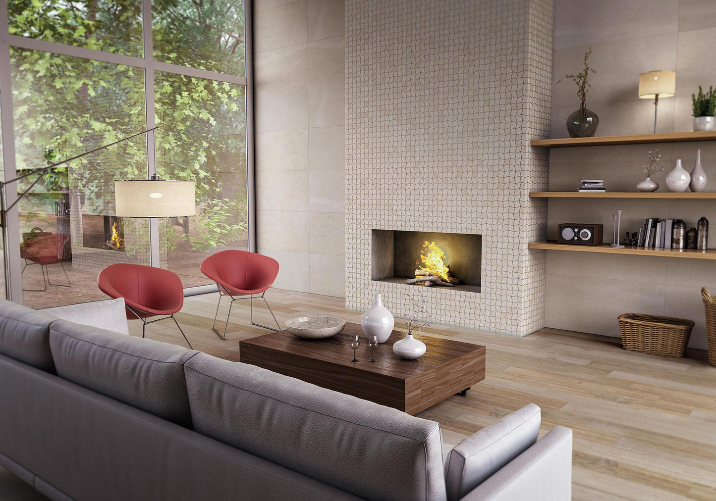 Fidenza Sand Stone Look Porcelain Tile