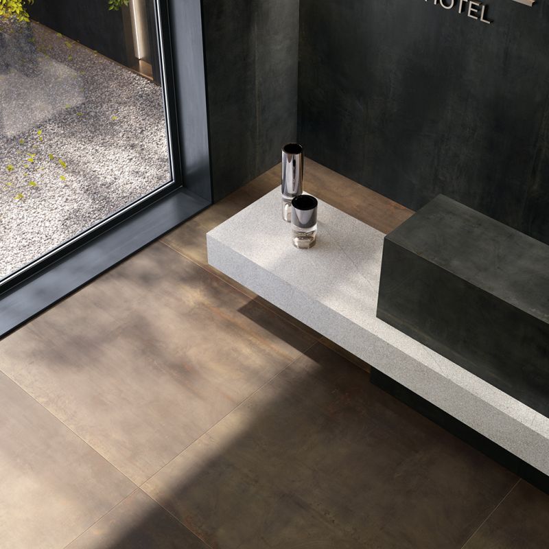 Rebel Bronze Metal Look Porcelain Tile