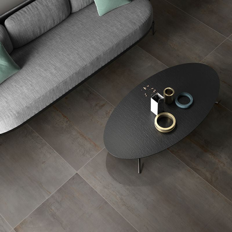 Rebel Lead Metal Look Porcelain Tile