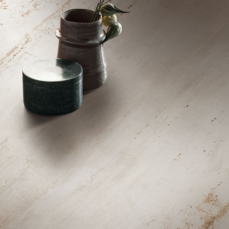 Rebel White Metal Look Porcelain Tile