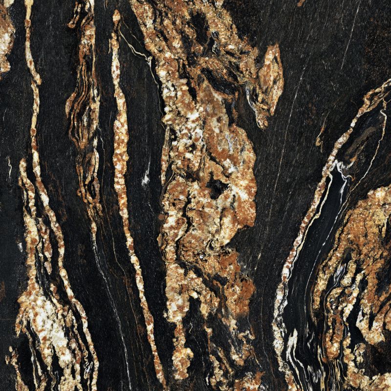 Nobile Black Taurus Marble Look Porcelain Tile