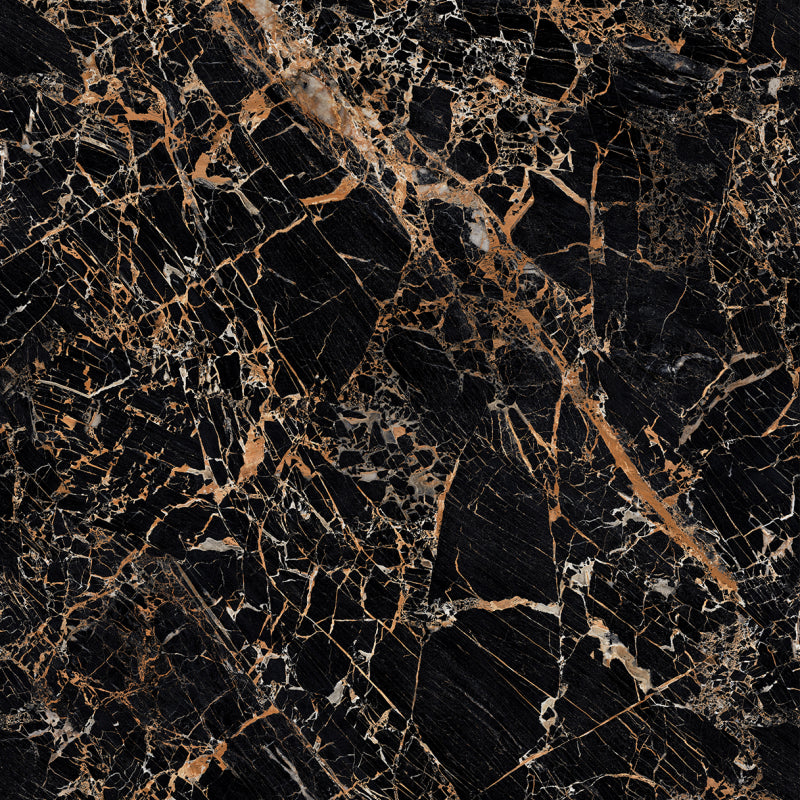 Versace Maximvs Black & Gold/Megabarocco Marble Look Porcelain Tile