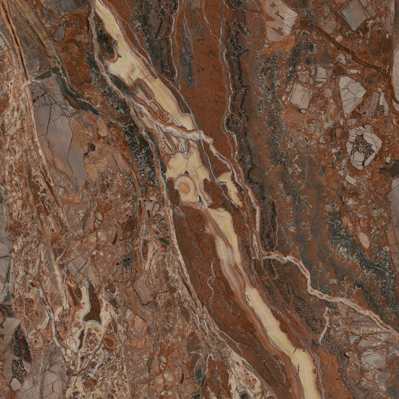 Versace Maximvs Rosa Venezia/Megabarocco Marble Look Porcelain Tile