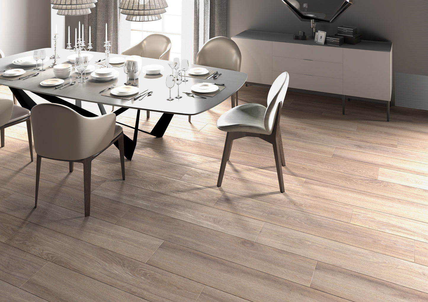 Albar Nogal Timber Look Porcelain Tile