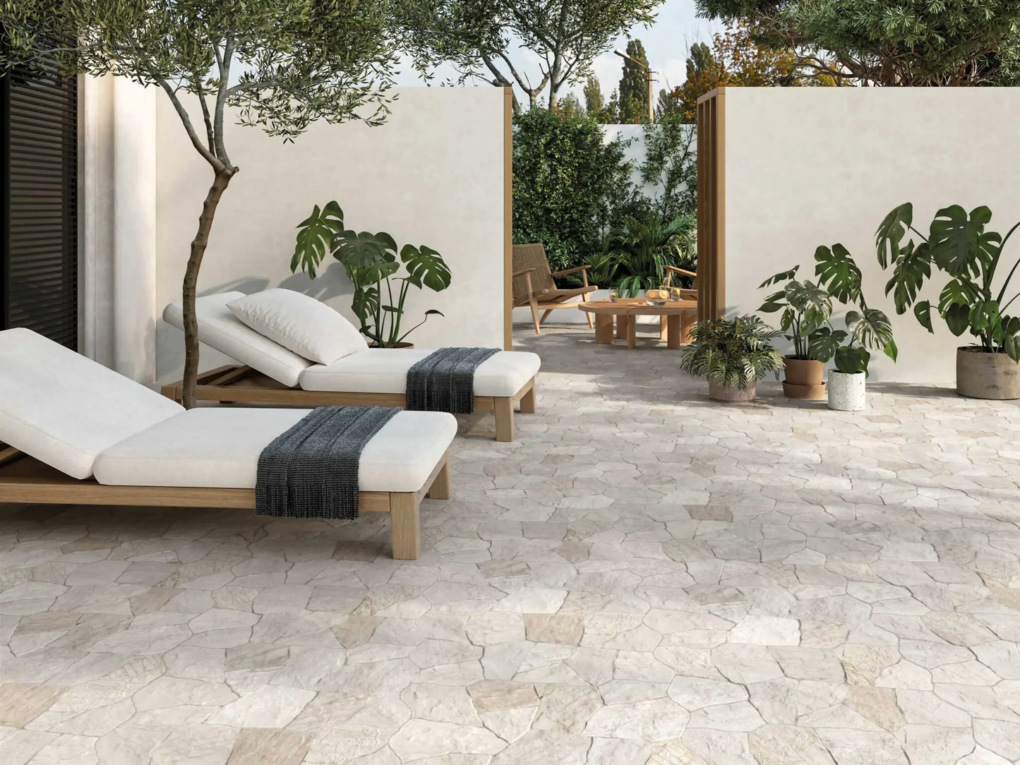 Utah - Crazy Pave Porcelain Tile