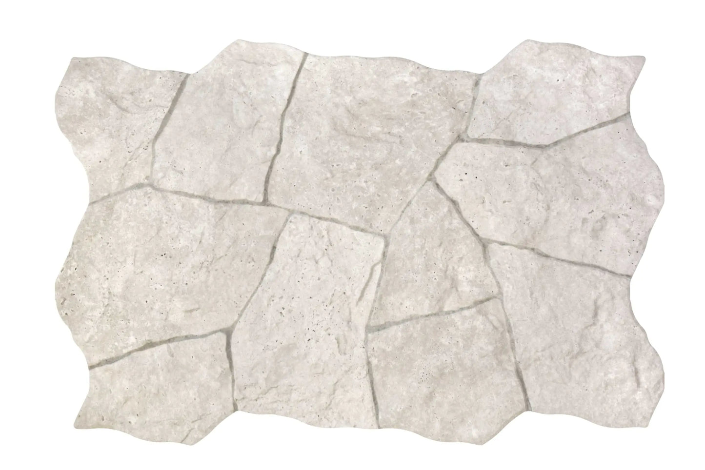 Andes White - Crazy Pave Porcelain Tile