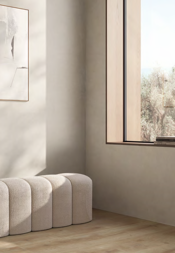 Cementi Beige Concrete Look Porcelain Tile
