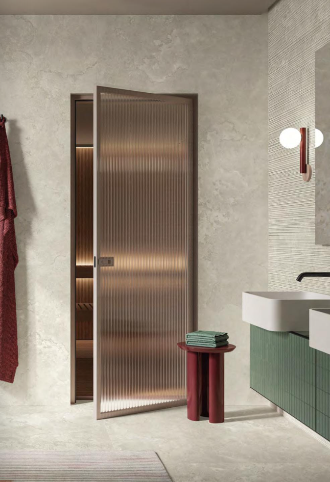 Dorset Bianco Natural Stone Porcelain Tile
