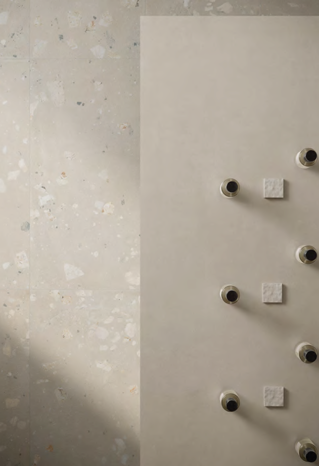 Cementi Flax Ciottolo Concrete Look Porcelain Tile