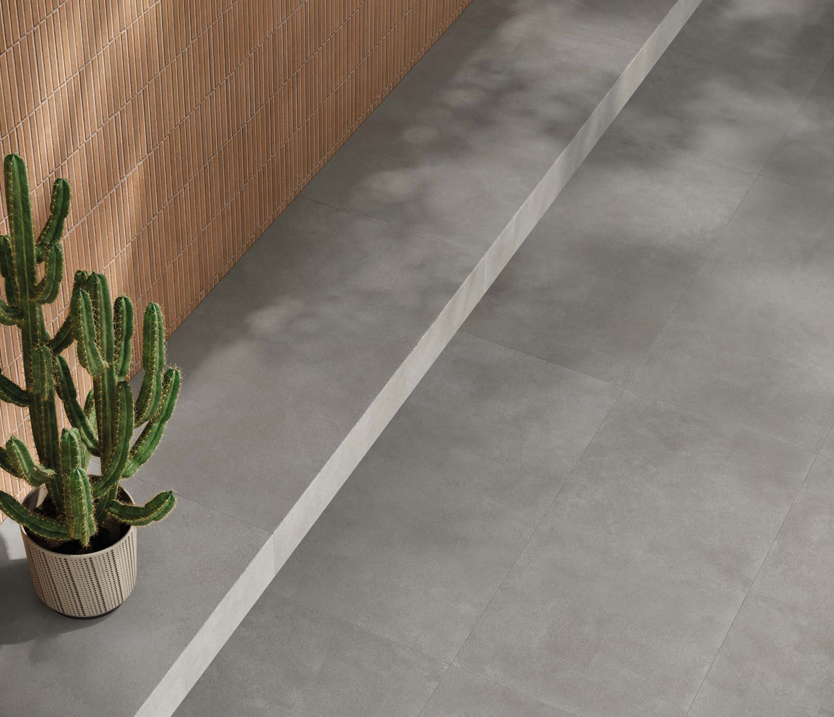 Terre Cenere Concrete Look Porcelain Tile