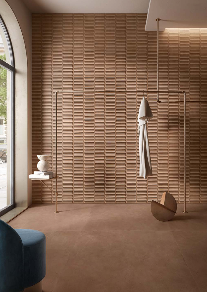 Terre Cotto Concrete Look Porcelain Tile