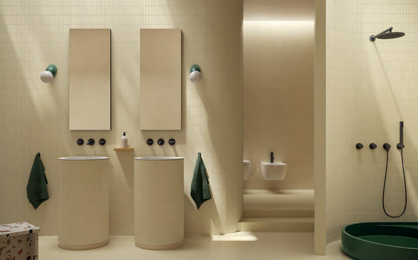 Nuances Luce Concrete Look Porcelain Tile