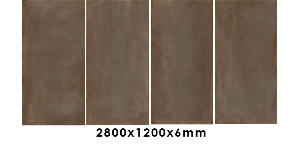 Porceluxe Metaline Corten Metal Look Porcelain Slab