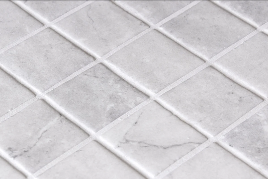 Aqualuxe Penta Greige Matt Mosaic