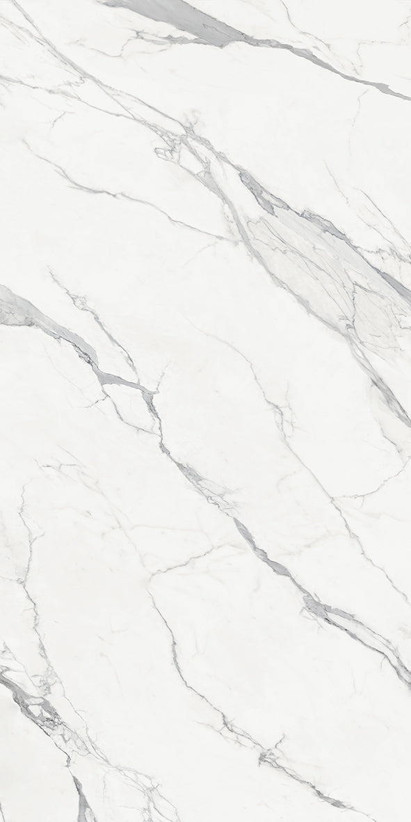 Porceluxe Statuario Select 3D Marble Look Porcelain Slab