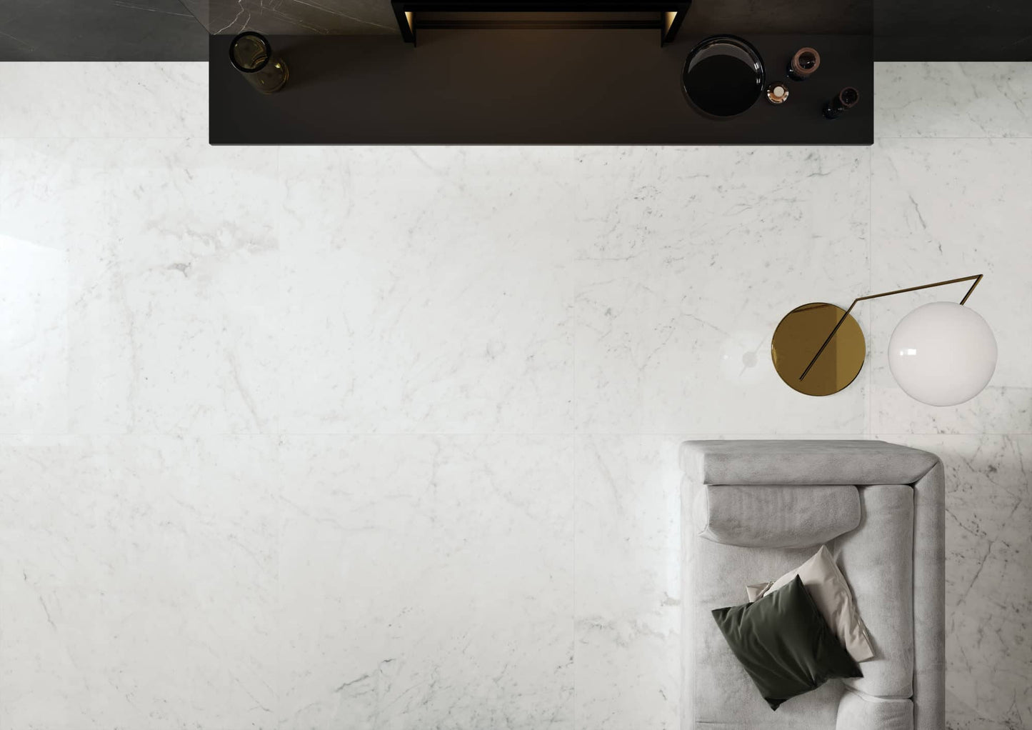 Porceluxe Statuarietto Marble Look Porcelain Slab