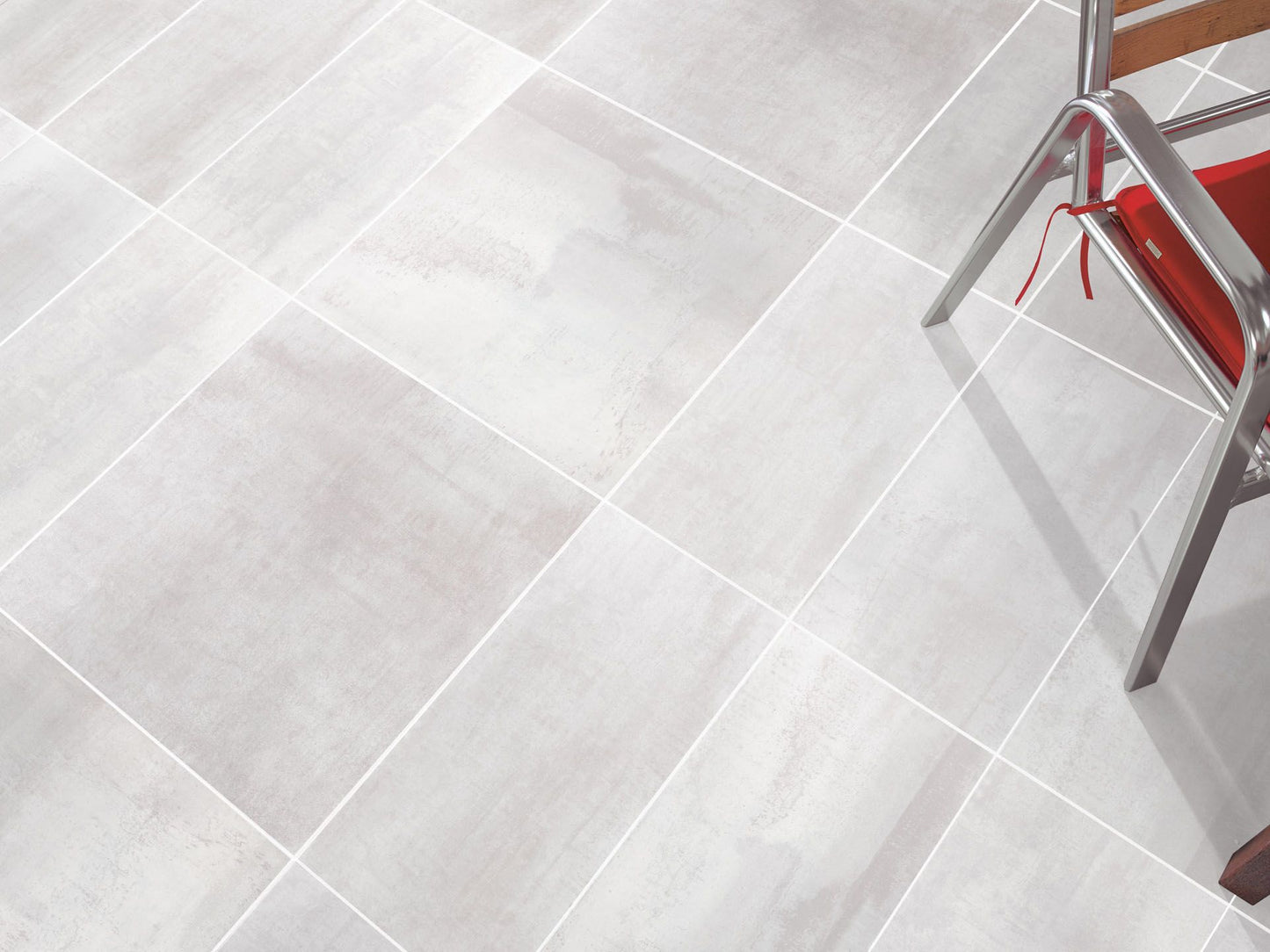 Corten Blanco Metal Look Porcelain Tile