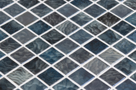 Aqualuxe Arrecife Iridis Grey Mosaic Tile