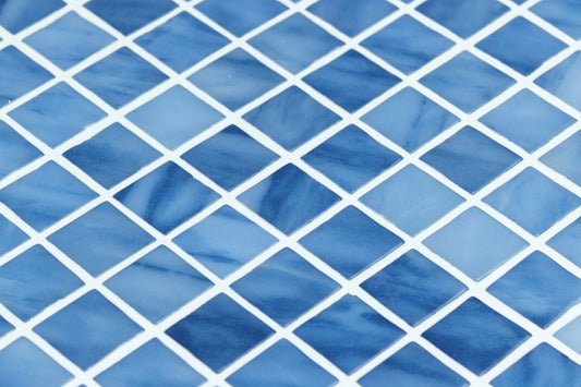 Aqualuxe Blue Macauba Mosaic Tile
