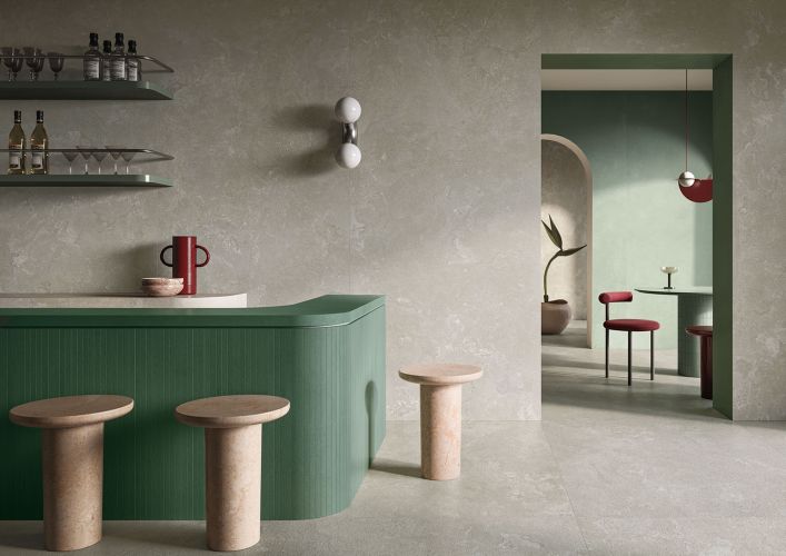 Dorset Cenere Natural Stone Porcelain Tile