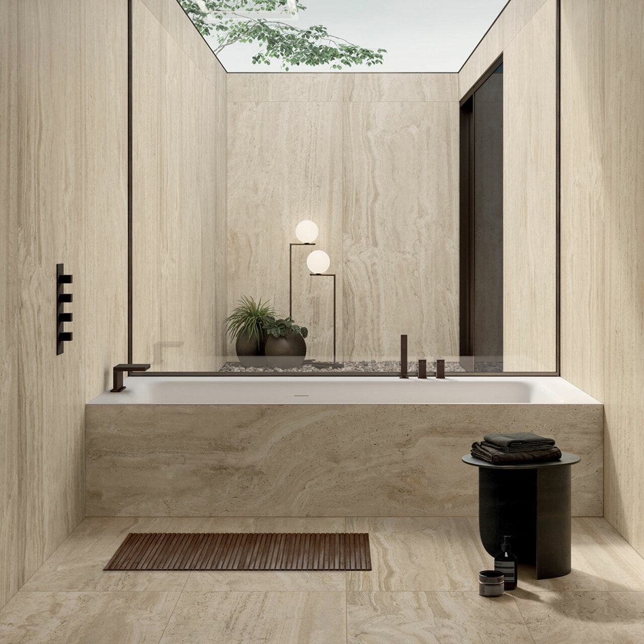 Porceluxe Honey Vein Natural stone Look Porcelain Slab
