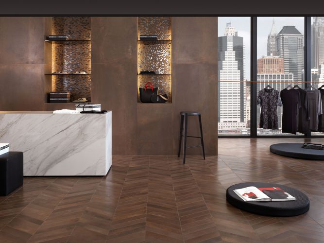 Metaline Corten Metal Look Porcelain