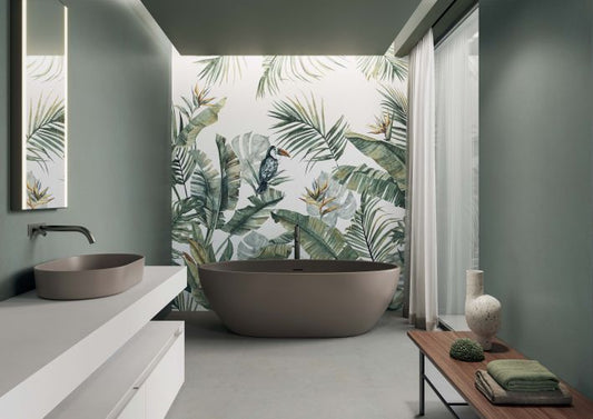 Nuances Botanica Verde Decorative Look Porcelain Tile