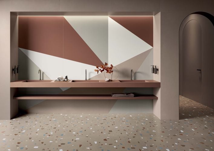 Nuances Tortora Coccio Concrete Look Porcelain Tile