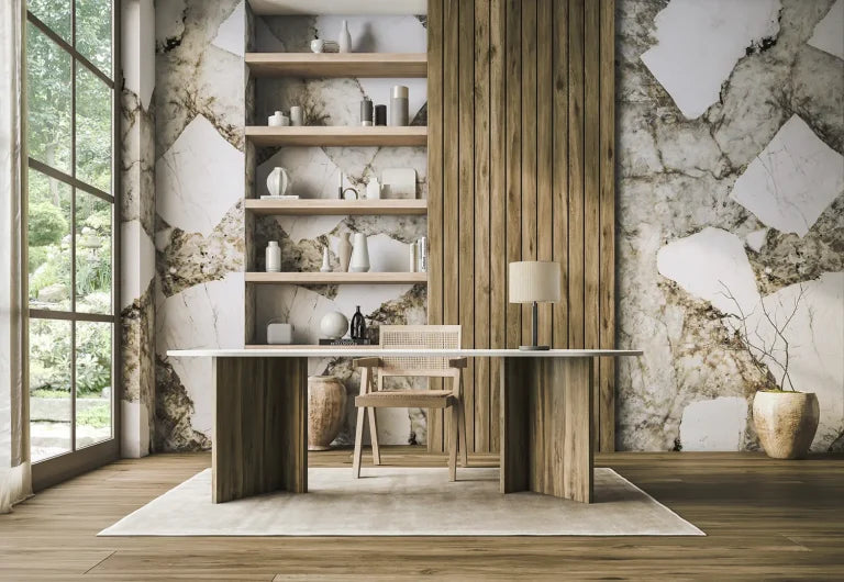 Porceluxe Patagonia Marble Look Porcelain Slab