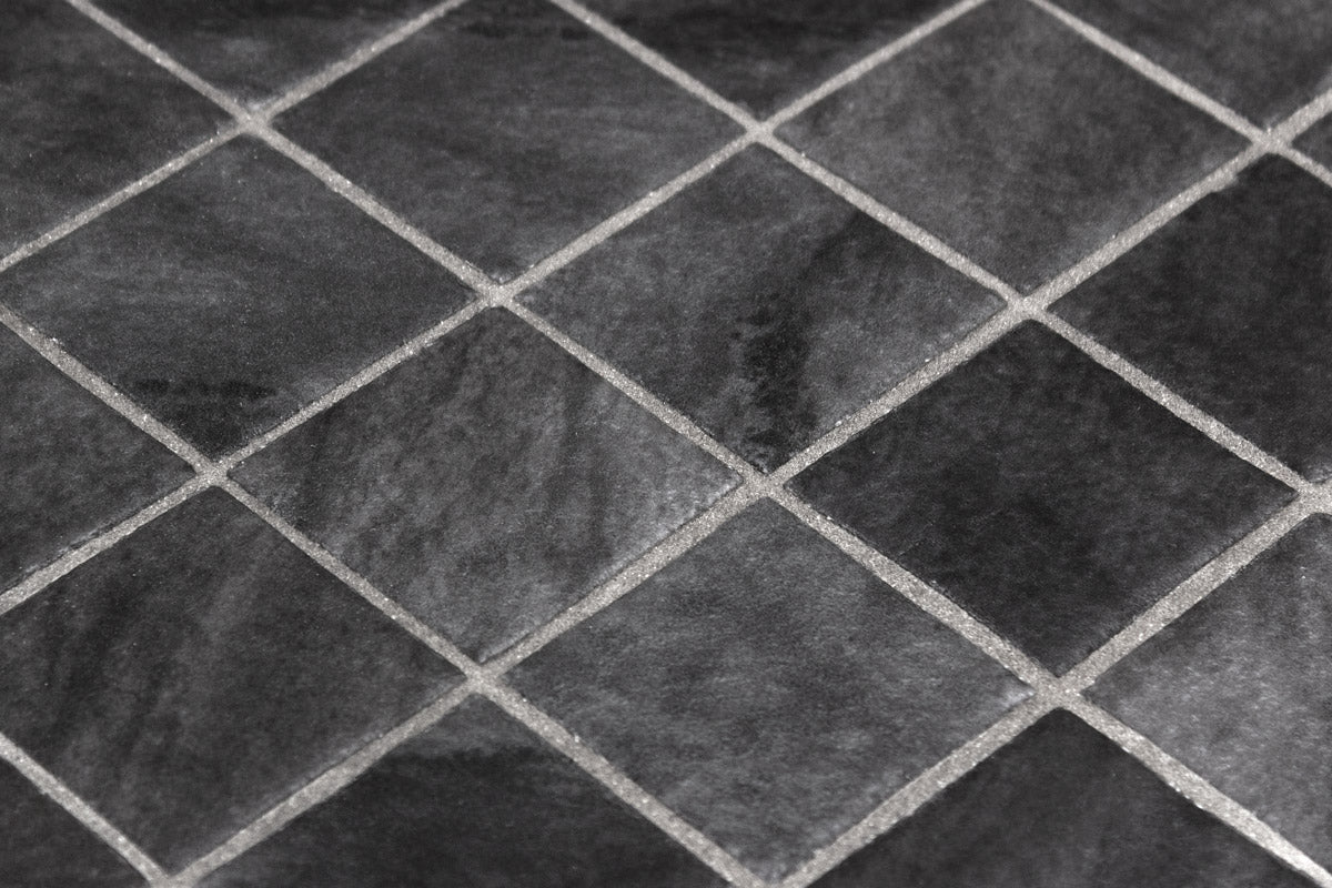 Aqualuxe Penta New Basalt Matte Mosaic Tile
