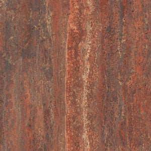 Travertini Rosso Vein Cut Natural Stone Porcelain Tile