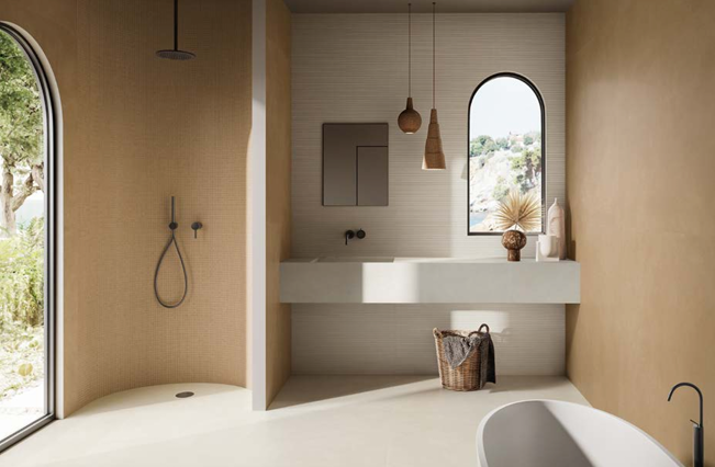 Terre Senape Concrete Look Porcelain Tile