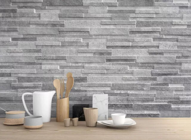 Quarzo Series Steel Stone Cladding Look Decorative Tile