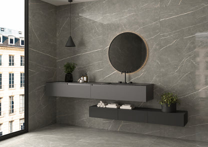 Elite Graphite Marble Look Porcelain Tile