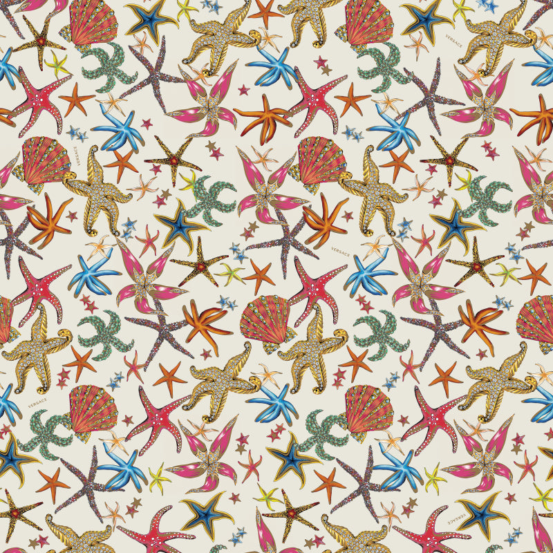 Versace Manifesto Tresor De La Mer White Iconic Look Porcelain Tile ...