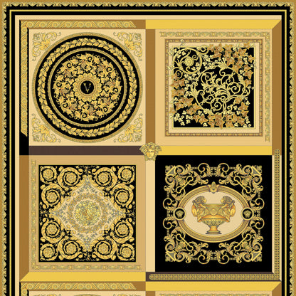 Versace Manifesto Foulard Iconic Look Porcelain Tile