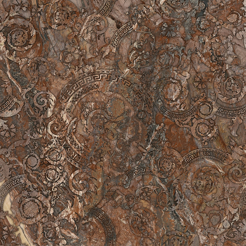 Versace Maximvs Rosa Venezia/Megabarocco Marble Look Porcelain Tile