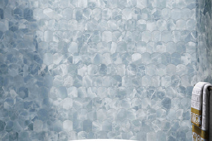 Versace GemStones Onyx Sky Stone Look Porcelain Tile