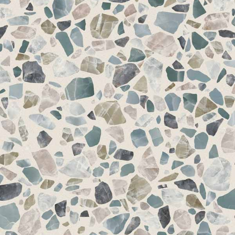 Versace GemStones White Shards Stone Look Porcelain Tile