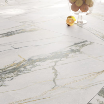 Epoque 21 Calcutta Bamboo Marble Look Porcelain Tile